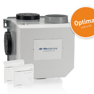 Itho Optima2 met 2 CO2 sensoren